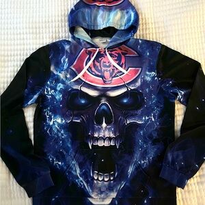 Chicago Bears graphic bear Hoodie Men’s XL